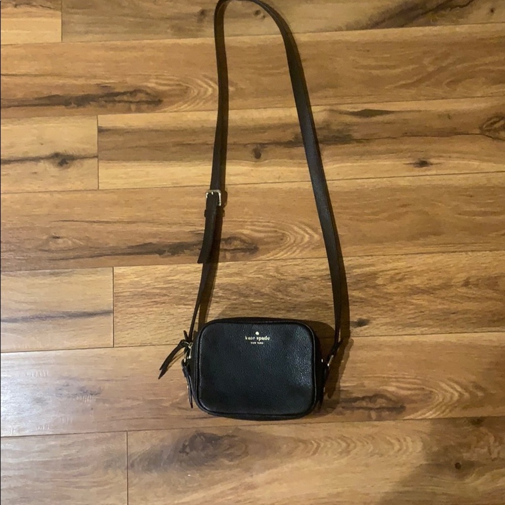 Kate Spade. Black Cross Body Purse.